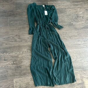a new day Teal Long Sleeve Jumpsuit